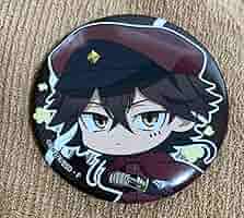 文豪ストレイドッグス 文スト 末広鐵腸 缶バッジ 文豪ストレイドッグス だけ缶 条野採菊/末広鉄腸だけ